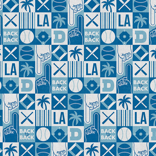 LA Icons - Blue/Light Blue