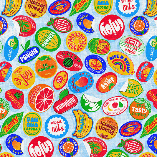 Fruit Sticker Toss