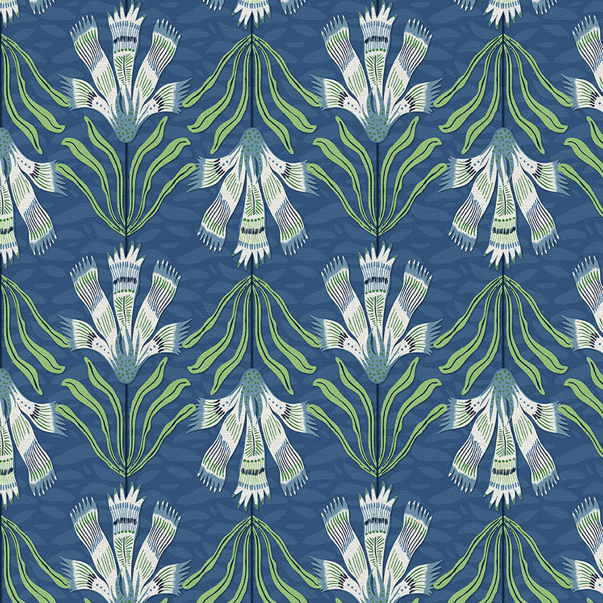 Flower Cutouts - Blue/Green