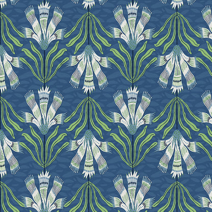 Flower Cutouts - Blue/Green