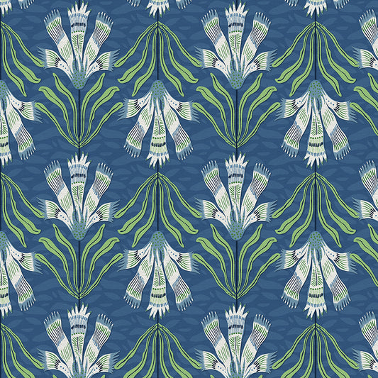 Flower Cutouts - Blue/Green