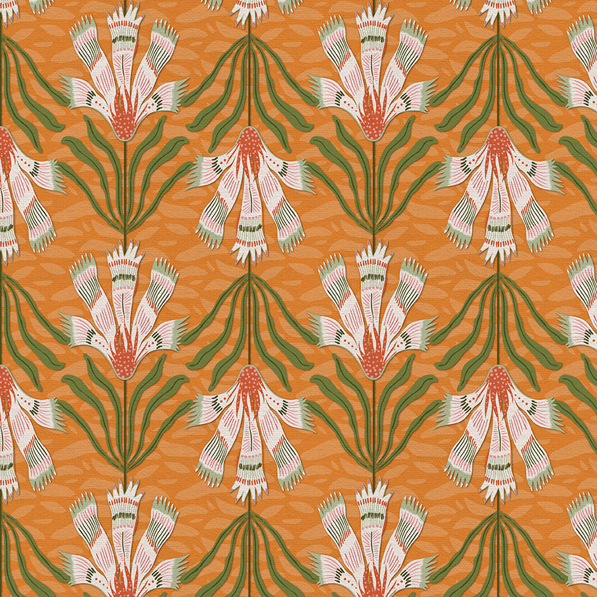 Flower Cutouts - Orange/Green