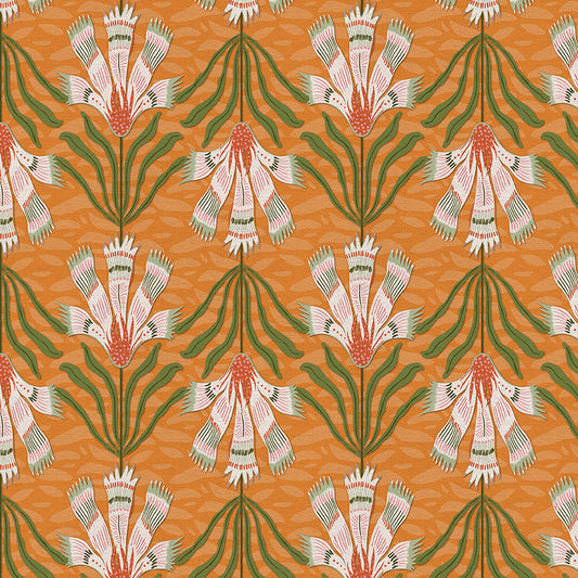 Flower Cutouts - Orange/Green