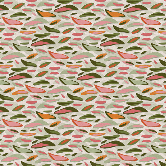 Layered Leaves - White/Green
