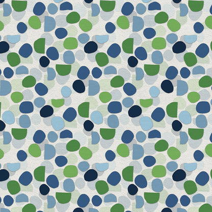 Layered Circles - Blue/Green