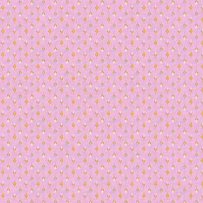 Stitched Tulips - Pink