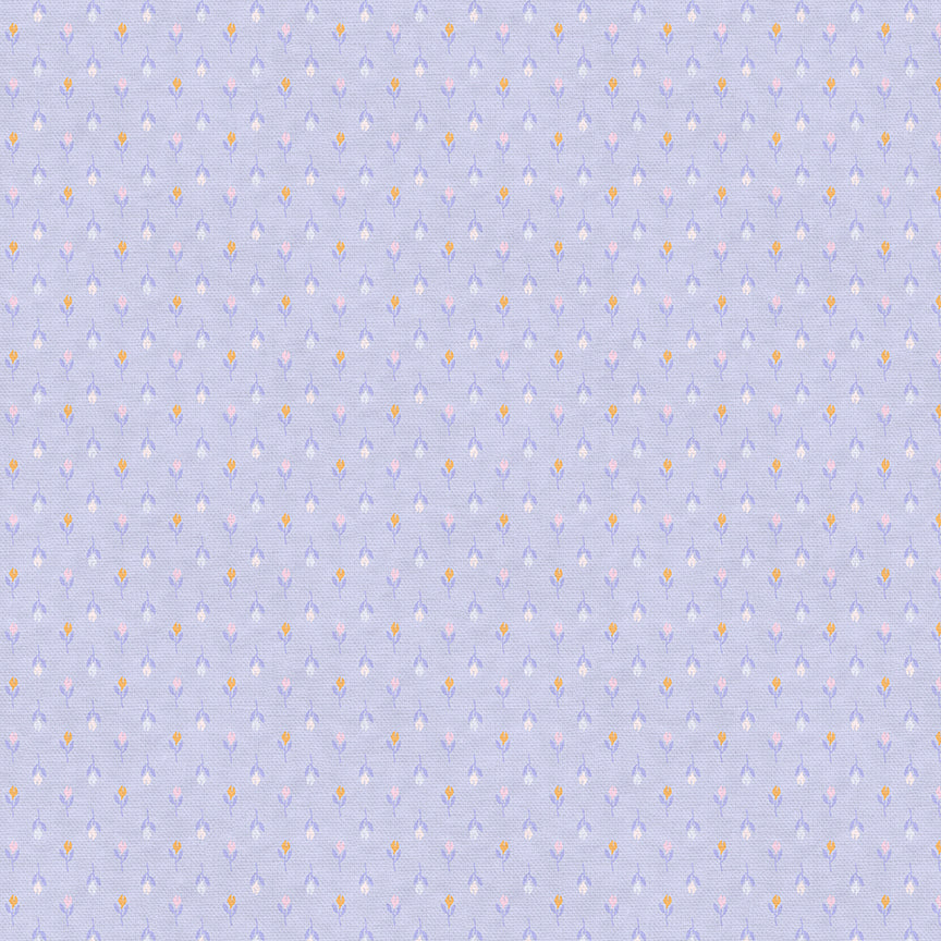 Stitched Tulips - Purple