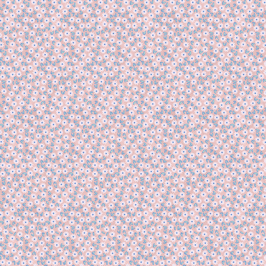 Ditsy Daisy - Pink/Blue
