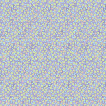 Ditsy Daisy - Green/Purple