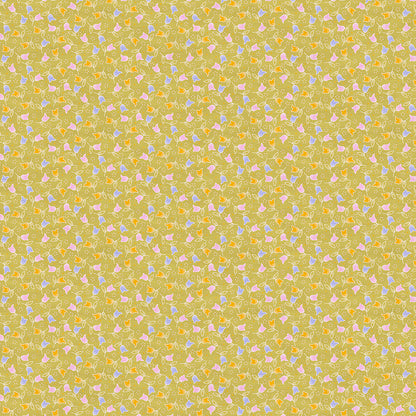 Ditsy Tulip - Green