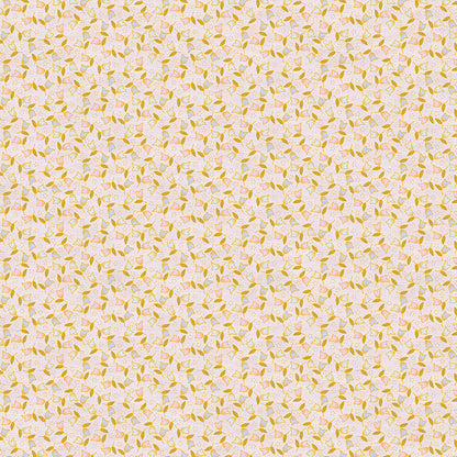 Ditsy Tulip - Blue/Gold