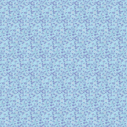 Stippled Branches - Blue/Purple