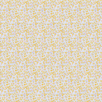 Stippled Branches - Blue/Gold