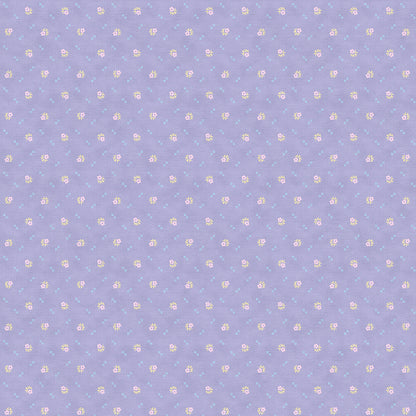 Dots and Diamonds - Pink on Purple