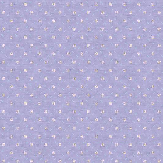 Dots and Diamonds - Pink on Purple