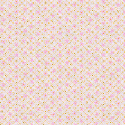 Floral Grid - Pink