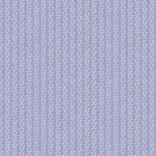 Leaf Stripe - Purple/Green