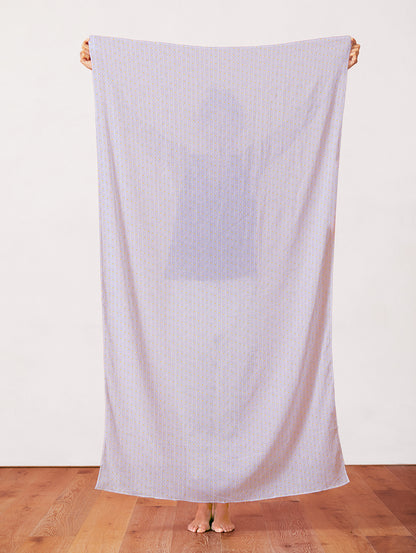 Leaf Stripe - Blue/Orange