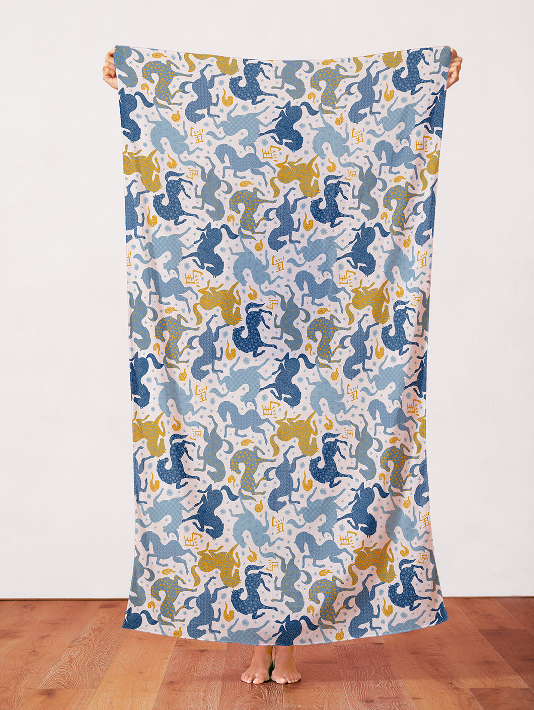 Year of the Horse - Blue/Gold