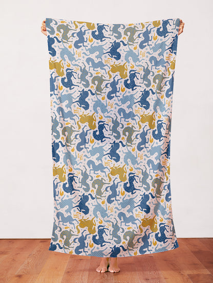 Year of the Horse - Blue/Gold