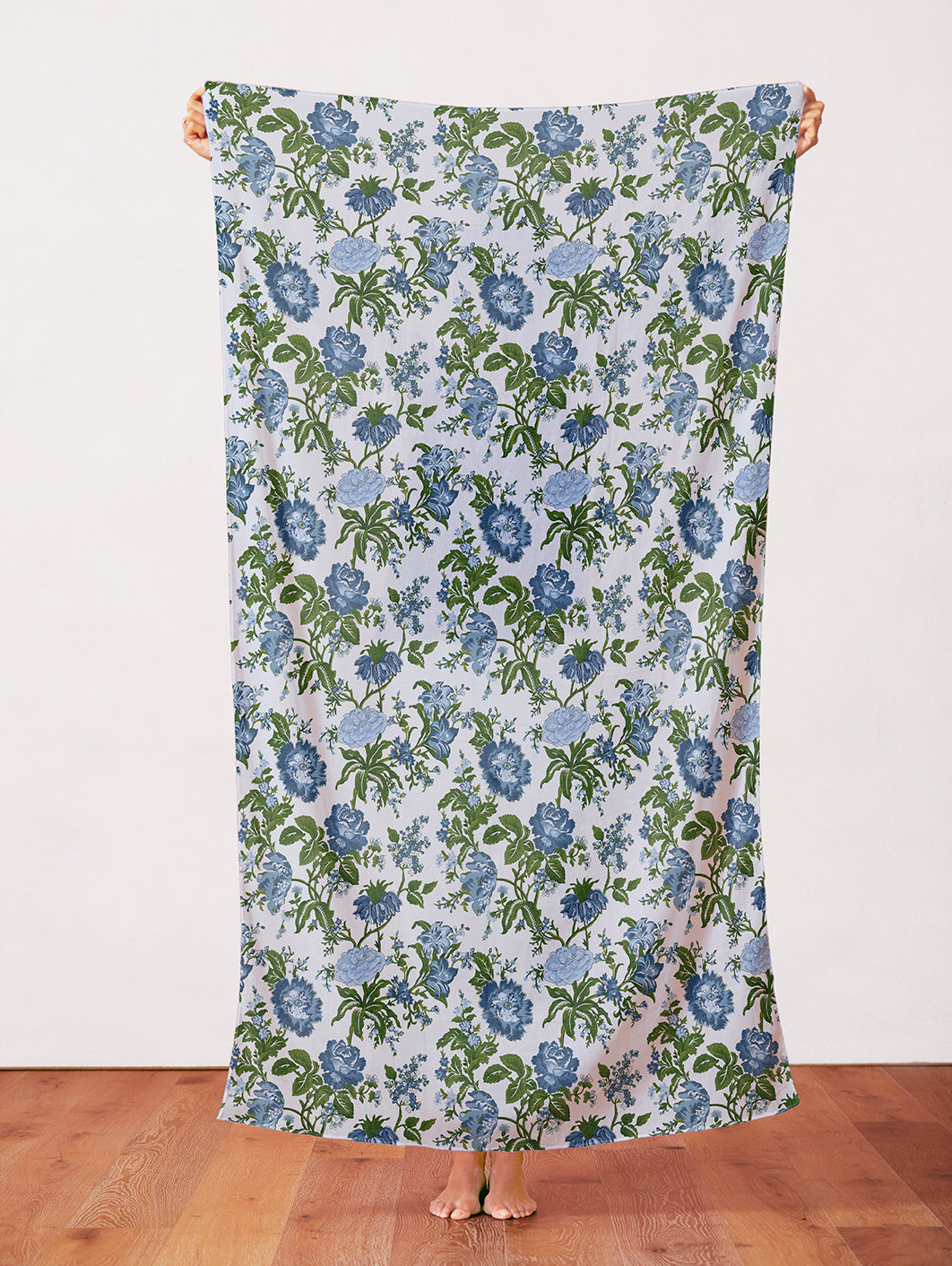 Grandma's Wallpaper - Blue