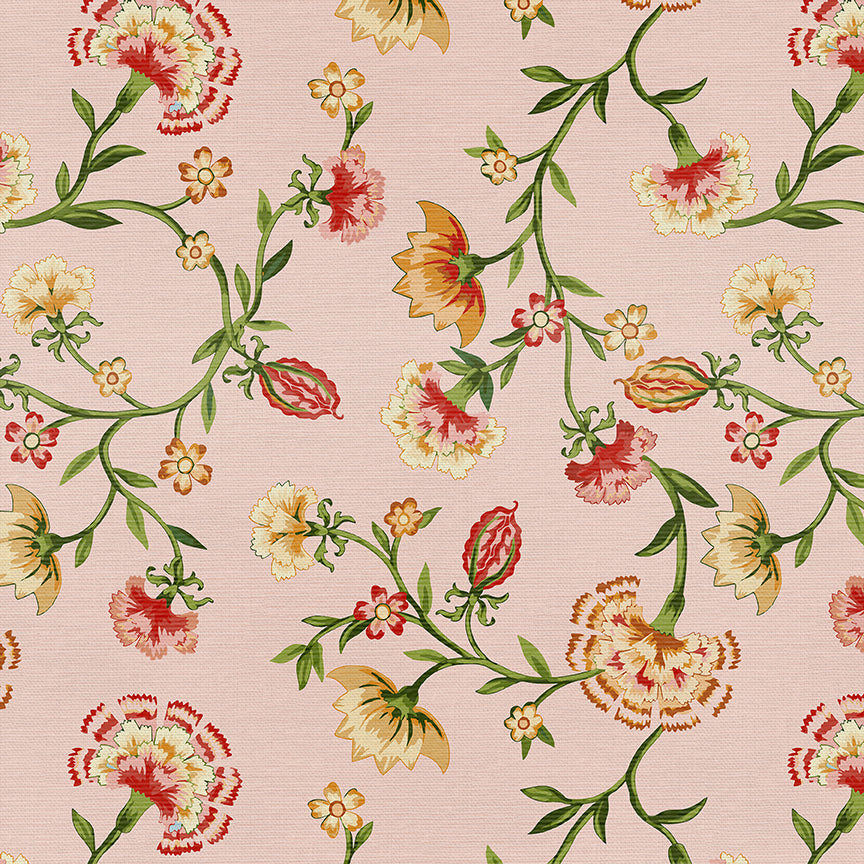 Floral Wallpaper - Pink