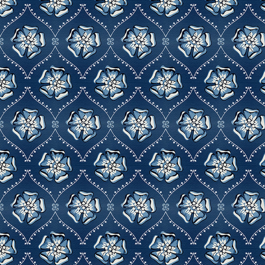 Flower Power - Blue