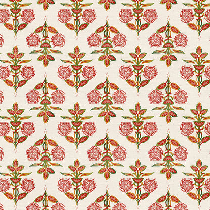 Ornamental Garden - Red/Gold