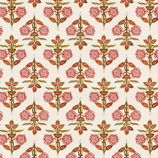 Ornamental Garden - Red/Gold