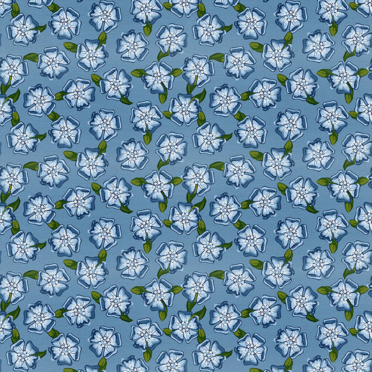 Flower Toss - Blue