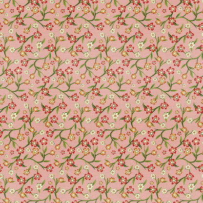 Floral Vines - Pink