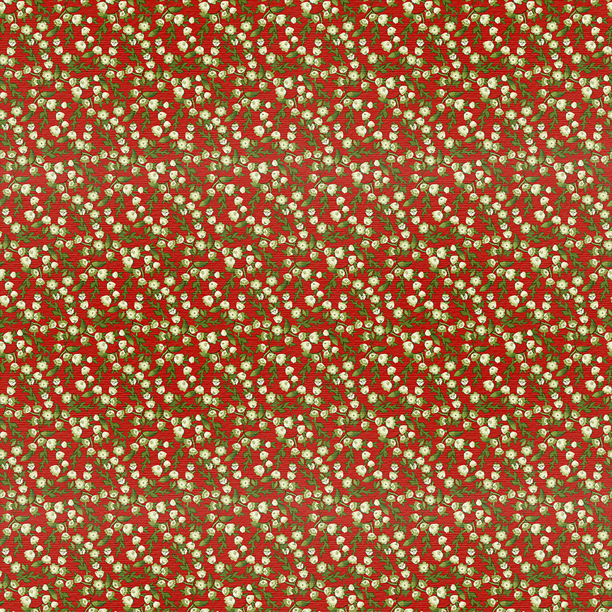 Ditsy Florals - Red