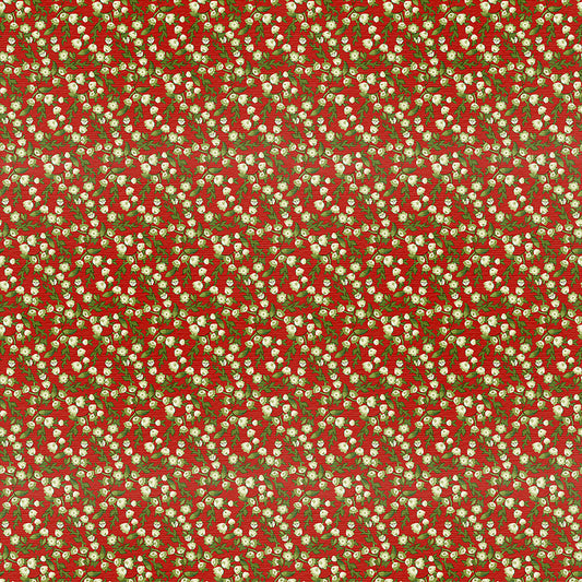 Ditsy Florals - Red