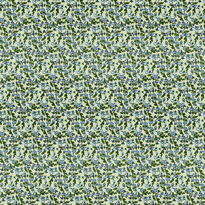 Ditsy Florals - Light Green