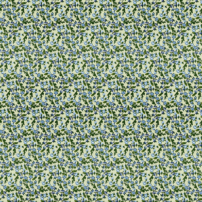 Ditsy Florals - Light Green