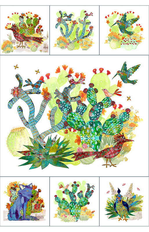 Cactus Scenes Panel