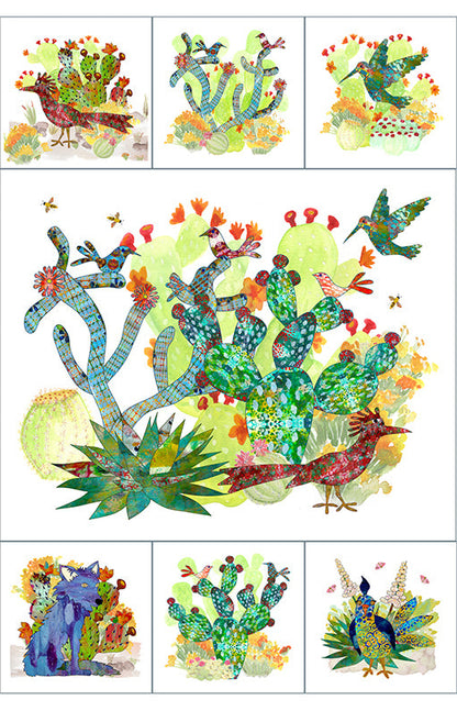 Cactus Scenes Panel