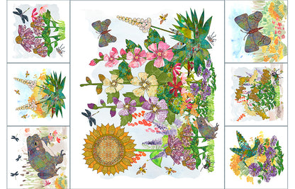 Garden Scenes Panel