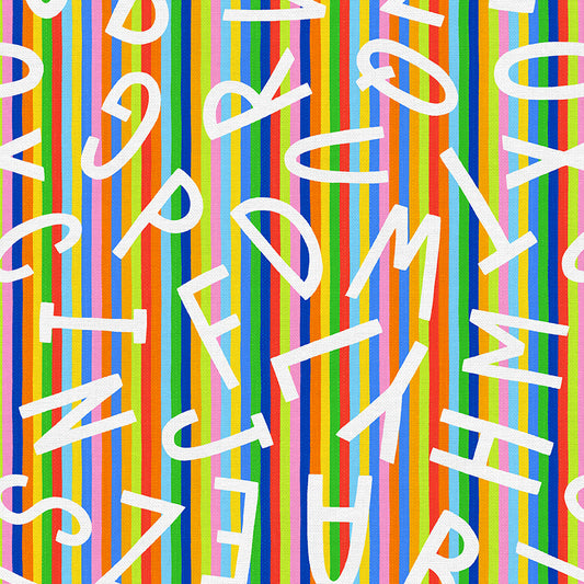Big Letters & Stripes