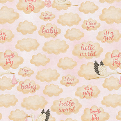 Sky Scribbles - Pink