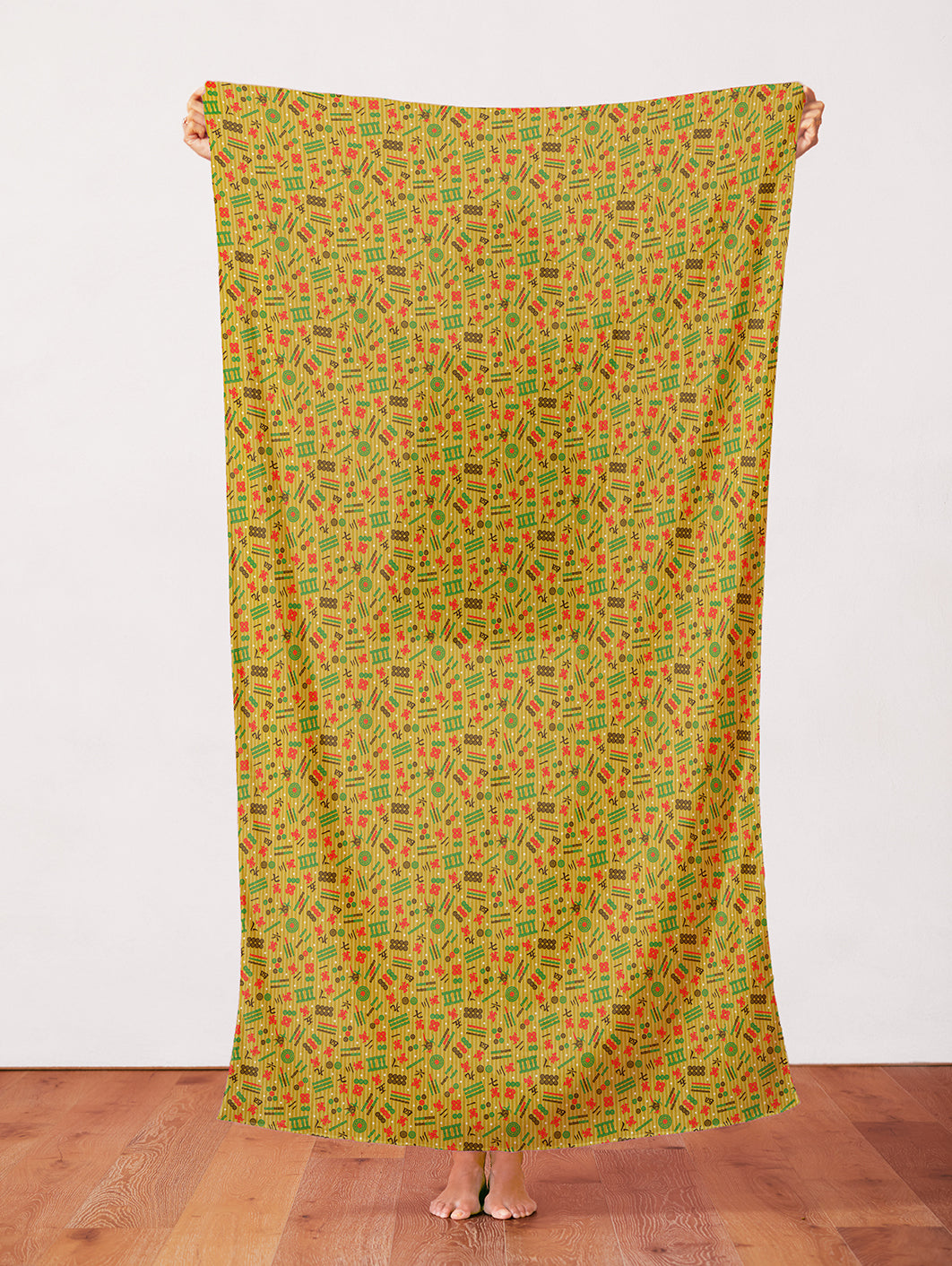 Suit Toss - Gold/Green