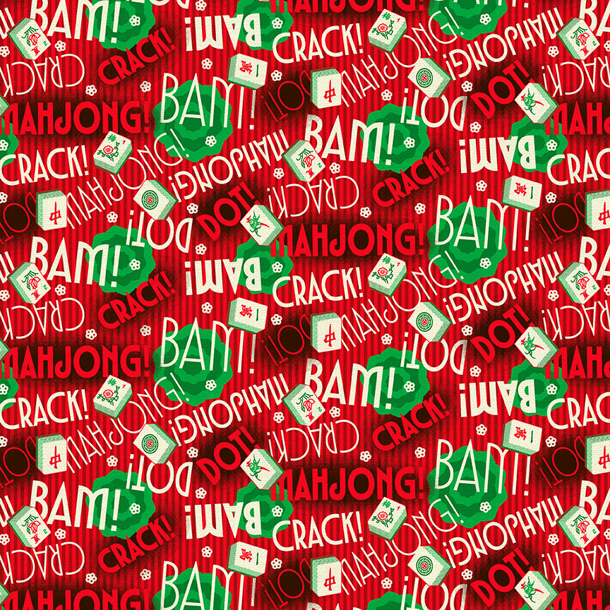 Dot Bam Crack - Red/Green