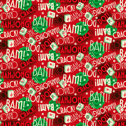 Dot Bam Crack - Red/Green