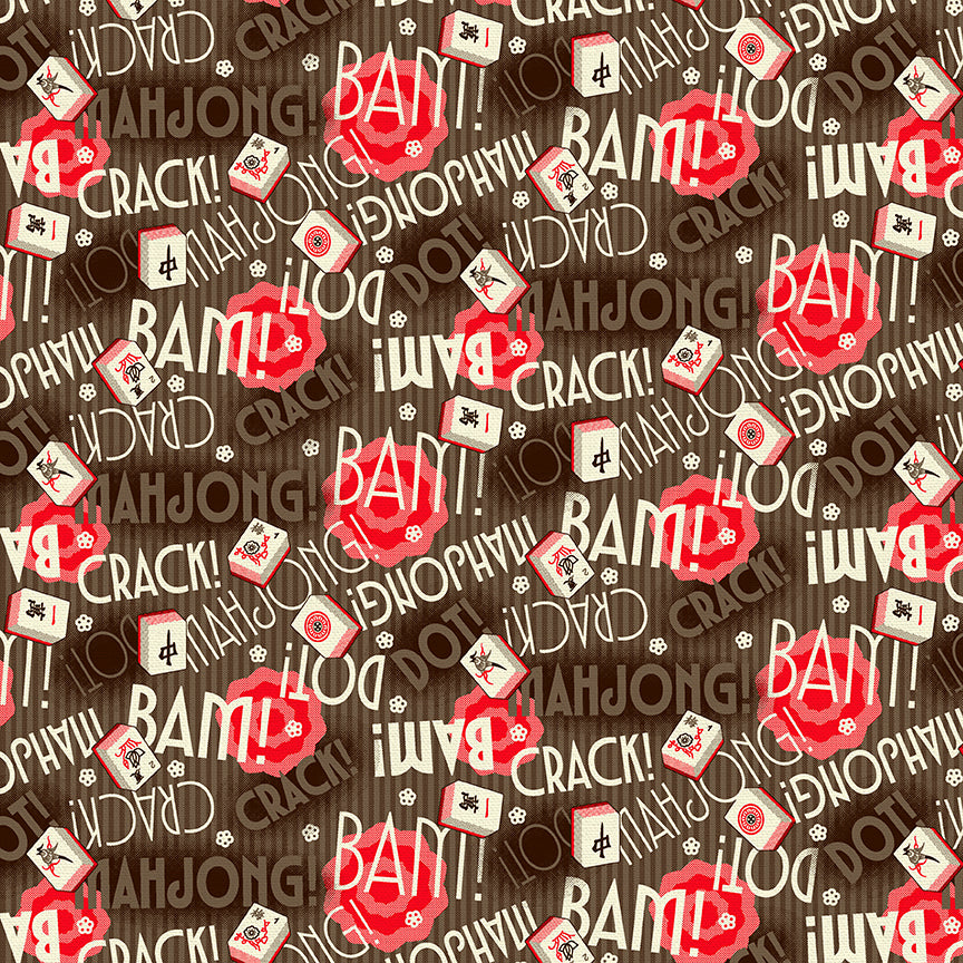 Dot Bam Crack - Brown/Red