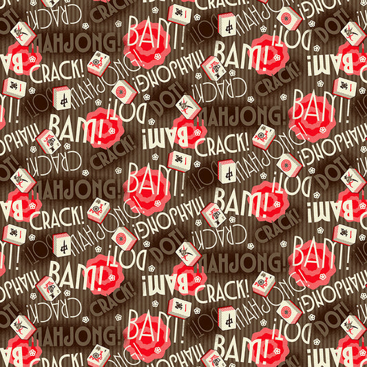 Dot Bam Crack - Brown/Red