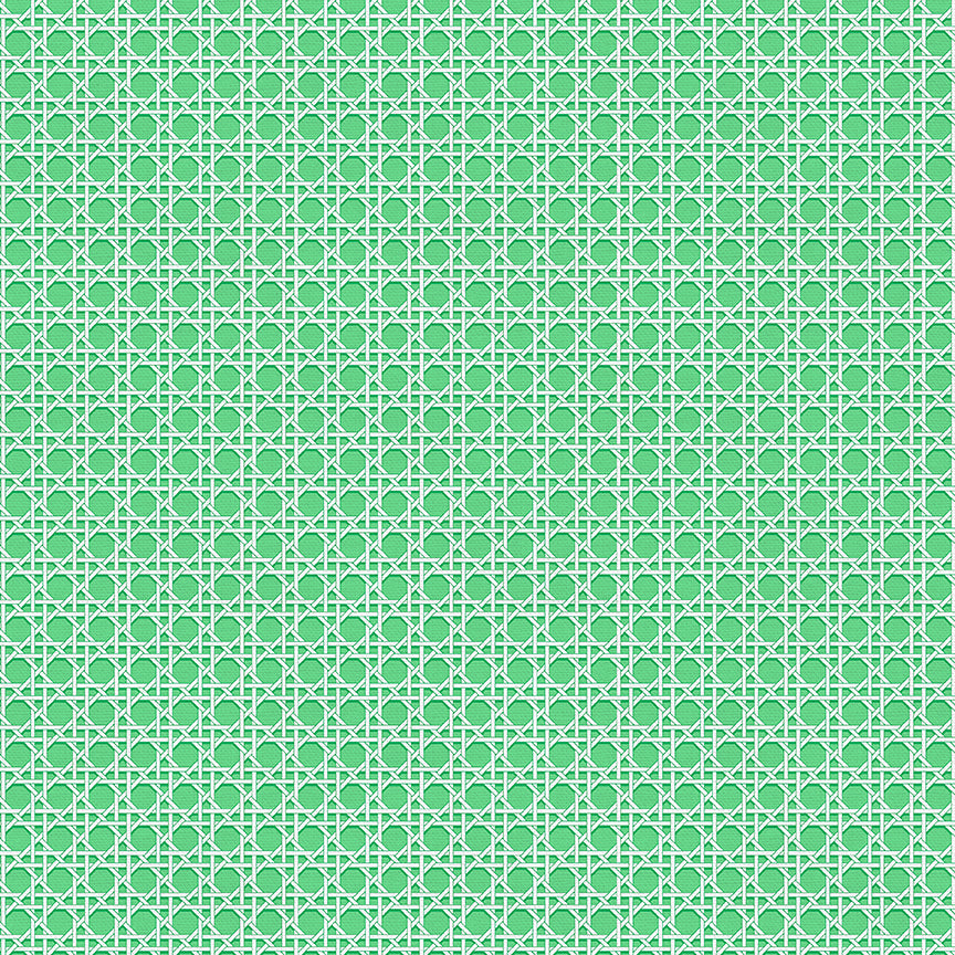 Cane - White on Green