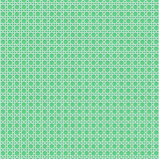 Cane - White on Green