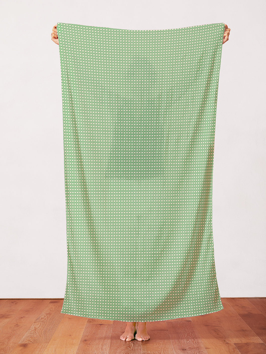 Cane - Green on White