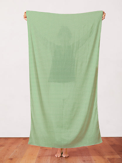 Cane - Green on White