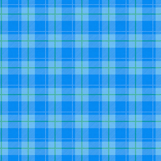 Plaid - Blue